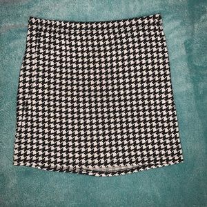 Checkered Mini Skirt